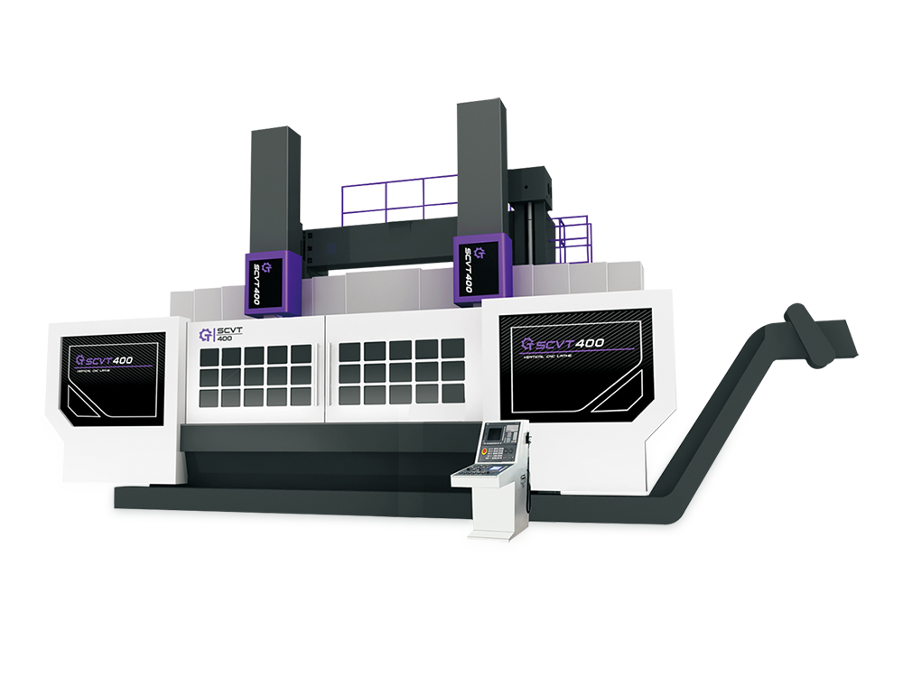 SCVT雙柱數(shù)控立式車床系列280、350、400